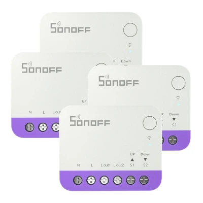 Sonoff MINI-RBS WiFi Smart Mini roletový spínač (4 ks) Sonoff MINI-RBS WiFi Smart Mini roletový spínač (4 ks)