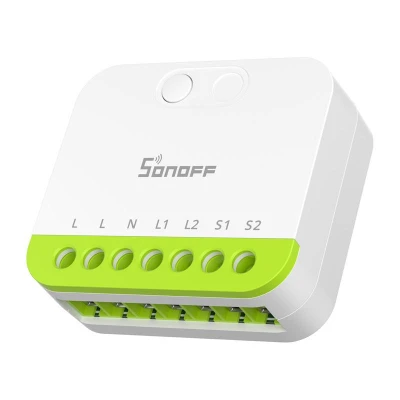 Sonoff MINI-ZB2GS bílý dvoukanálový mini přepínač ZigBee