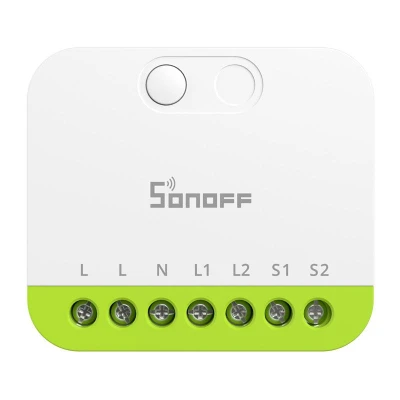 Sonoff MINI-ZB2GS bílý dvoukanálový mini přepínač ZigBee