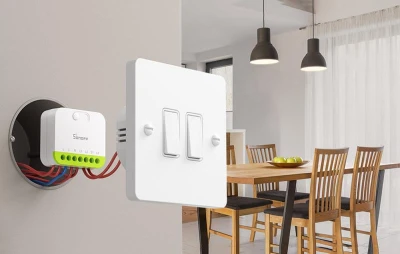 Sonoff MINI-ZB2GS bílý dvoukanálový mini přepínač ZigBee