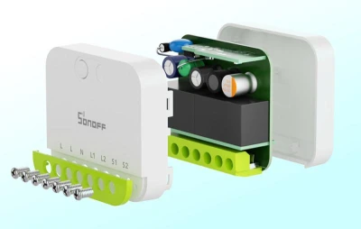 Sonoff MINI-ZB2GS bílý dvoukanálový mini přepínač ZigBee
