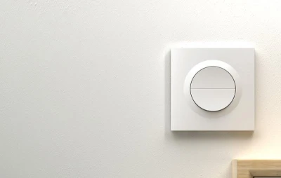 Sonoff MINI-ZB2GSL-E bílý ZigBee bez nulového vodiče dvoukanálový nástěnný vypínač