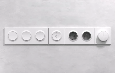 Sonoff MINI-ZB2GSL-E bílý ZigBee bez nulového vodiče dvoukanálový nástěnný vypínač