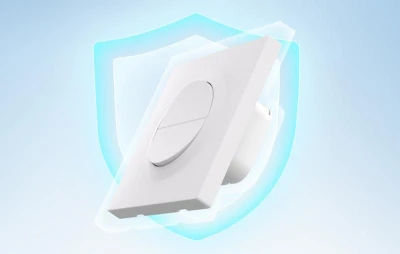 Sonoff MINI-ZB2GSL-E bílý ZigBee bez nulového vodiče dvoukanálový nástěnný vypínač