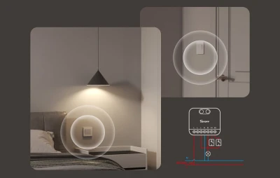 Sonoff MINI-ZBDIM Zigbee bílý inteligentní mini ovladač/stmívač