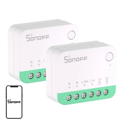 Sonoff MINIR4M Extreme bílý Matter spínač, balení 2 ks