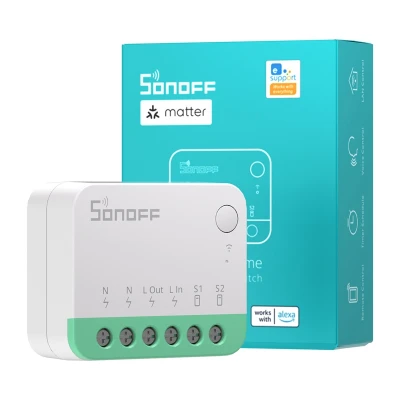 Sonoff MINIR4M Extreme bílý Matter spínač, balení 2 ks