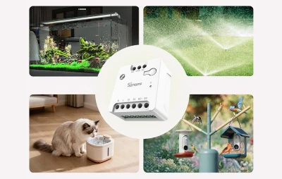Sonoff MINI-ZBD Zigbee bílý modul spínače se suchým kontaktem