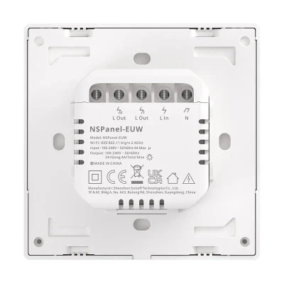 Sonoff Nástěnný vypínač Smart Scene WiFi NSPanel (bílý)