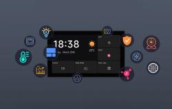 Sonoff NSPanel Pro 120 Smart Control Panel Matter WiFi/Bluetooth/ZigBee (černý)