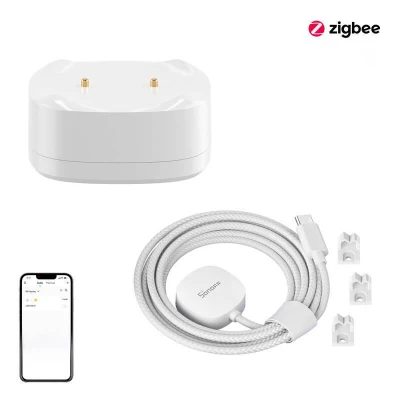 Sonoff Sada senzorů úniku vody/záplavy ZigBee SNZB-05P + kabel WLDC200 Sonoff Sada senzorů úniku vody/záplavy ZigBee SNZB-05P + kabel WLDC200