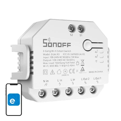 Sonoff Smart switch WiFi Dual R3
