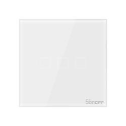 Sonoff T1EU3C-TX bílý chytrý WiFi vypínač 3kanálový