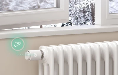 Sonoff TRVZB bílá ZigBee termostatická hlavice, balení po 2 kusech