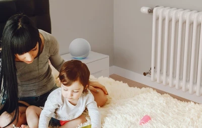 Sonoff TRVZB bílá ZigBee termostatická hlavice, balení po 4 kusech