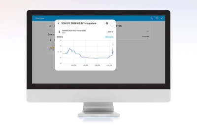 Sonoff ZigBee LCD teplotní senzor SNZB-02LD (se sondou)