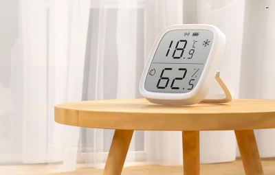 Sonoff SNZB-02D bílý ZigBee snímač teploty a vlhkosti, sada 4 ks