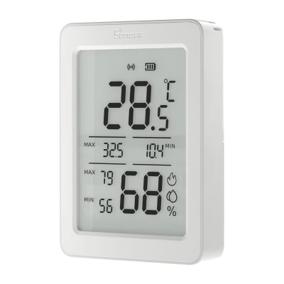 Sonoff AirGuard TH SNZB-02DR2 bílý ZigBee snímač teploty a vlhkosti, balení 2 ks