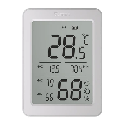 Sonoff AirGuard TH SNZB-02DR2 bílý ZigBee snímač teploty a vlhkosti, balení 2 ks