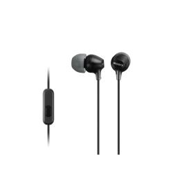 SONY MDR-EX15AP - Sluchátka do uší s mikrofonem - Black SONY MDR-EX15AP - Sluchátka do uší s mikrofonem - Black