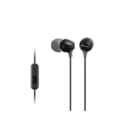 Sony MDR-EX15AP - Sluchátka do uší s mikrofonem - Black