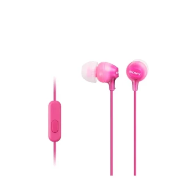 Sony MDR-EX15AP - Sluchátka do uší s mikrofonem - Pink