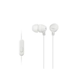 SONY MDR-EX15AP - Sluchátka do uší s mikrofonem - White SONY MDR-EX15AP - Sluchátka do uší s mikrofonem - White