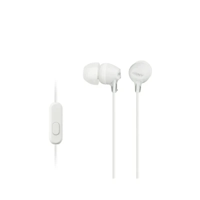 Sony MDR-EX15AP - Sluchátka do uší s mikrofonem - White