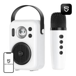 Soundpeats Hi-sing bílý bezdrátový Bluetooth reproduktor s mikrofonem
