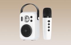 Soundpeats Hi-sing bílý bezdrátový Bluetooth reproduktor s mikrofonem