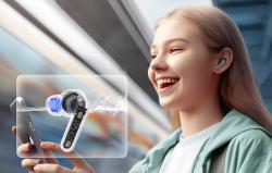 Soundpeats Sluchátka Clear (černá)