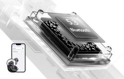 Soundpeats Sluchátka Clear (černá)