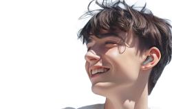 Soundpeats Sluchátka Clear (černá)