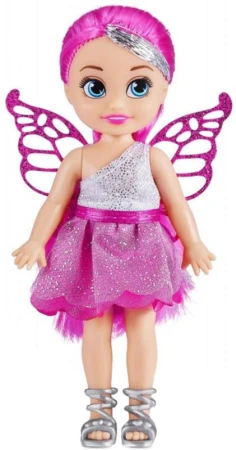 Sparkle Girlz Fairy Princess panenka s křídly víla malá v kornoutu 3 druhy