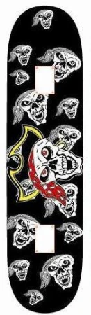 Spartan Skateboard UTOP SKULL MAPLE 31X8