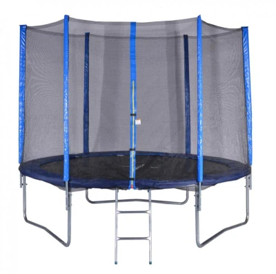 Spartan Trampolína 180 cm + síť + žebřík modrá