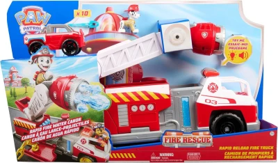 Spin Master Auto hasičské Paw Patrol střílí šipky na baterie Světlo Zvuk
