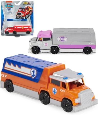 Spin Master Auto náklaďák Big Truck Tlapková Patrola 6 druhů kov Spin Master Auto náklaďák Big Truck Tlapková Patrola 6 druhů kov
