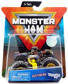 Spin Master Auto terénní Monster Jam 1:64 off-road velká kola set s jezdcem kov