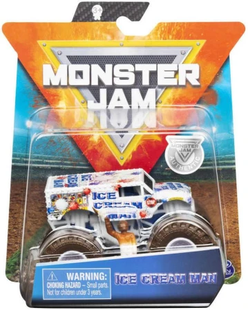 Spin Master Auto terénní Monster Jam 1:64 off-road velká kola set s jezdcem kov
