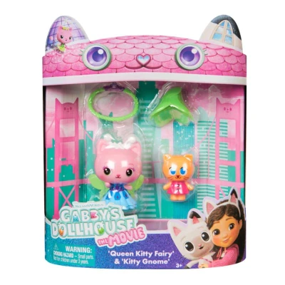 Spin Master Gábinin Kouzelný Domek Film Dvojbalení Figurek Queen Kitty Fairy a Kitty Gnome