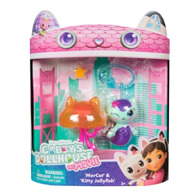 Spin Master Gábinin Kouzelný Domek Film Dvojbalení Figurek Queen Kitty Fairy a Kitty Gnome