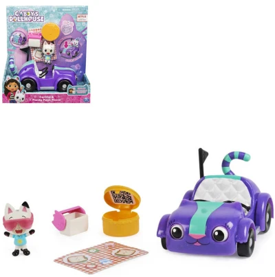 Spin Master Gábinin kouzelný domek set auto s kočičkou a doplňky na piknik