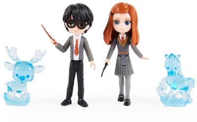 Spin Master Harry Potter mini figurka přátelé set 2ks Harry a Ginny s patrony