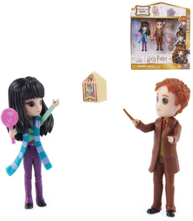 Spin Master Harry Potter mini figurka set 2ks George + Cho s doplňky Spin Master Harry Potter mini figurka set 2ks George + Cho s doplňky
