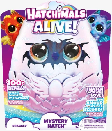Spin Master Hatchimals dráček líhnoucí se interaktivní na baterie Světlo Zvuk