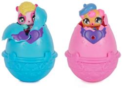Spin Master Hatchimals set 2 zvířátka s jídelní židličkou a doplňky ve vajíčku