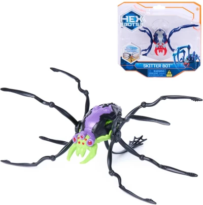 Spin Master Hex Bots lezoucí pavouk na baterie LED Světlo 2 barvy