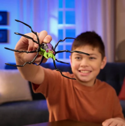 Spin Master Hex Bots lezoucí pavouk na baterie LED Světlo 2 barvy