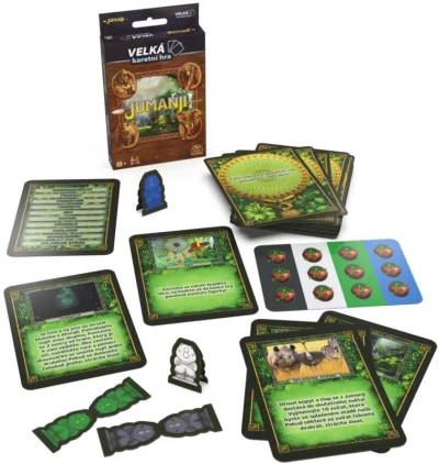 Spin Master HRA Jumanji velká karetní hra (společenská hra)